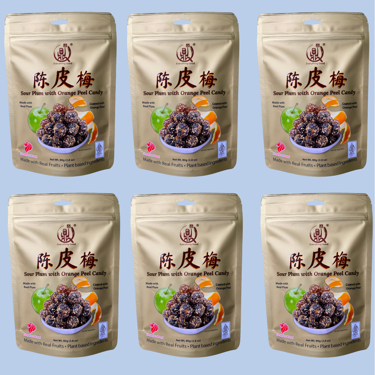 Sour Plum / Waxberry (陈皮梅/杨梅陈皮)