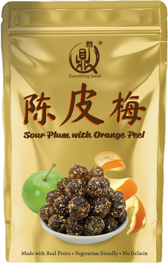 [Bundle of 6] Plum with Orange Peel (陈皮梅) - Everything Good Singapore