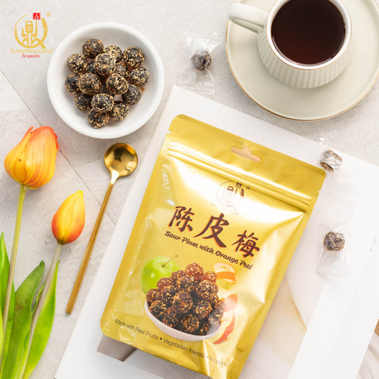 [Bundle of 6] Plum with Orange Peel Candy (陈皮梅) - Everything Good Singapore